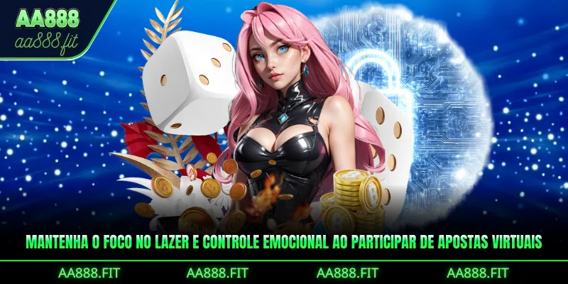 Mantenha o foco no lazer e controle emocional ao participar de apostas virtuais