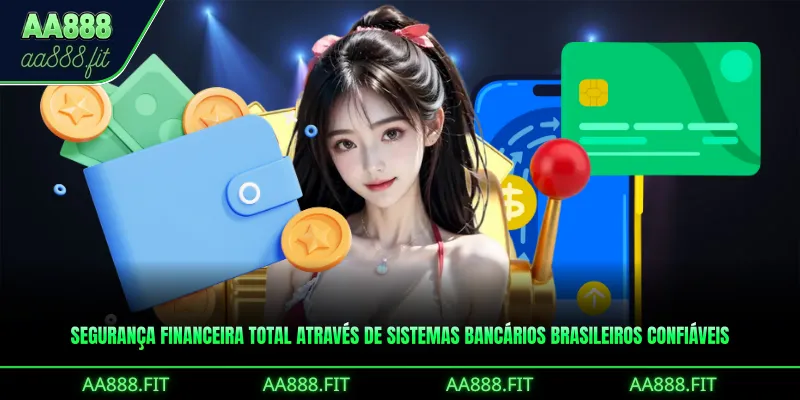 Segurança financeira total através de sistemas bancários brasileiros confiáveis