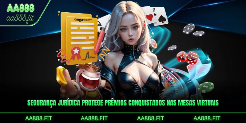 Segurança jurídica protege prêmios conquistados nas mesas virtuais